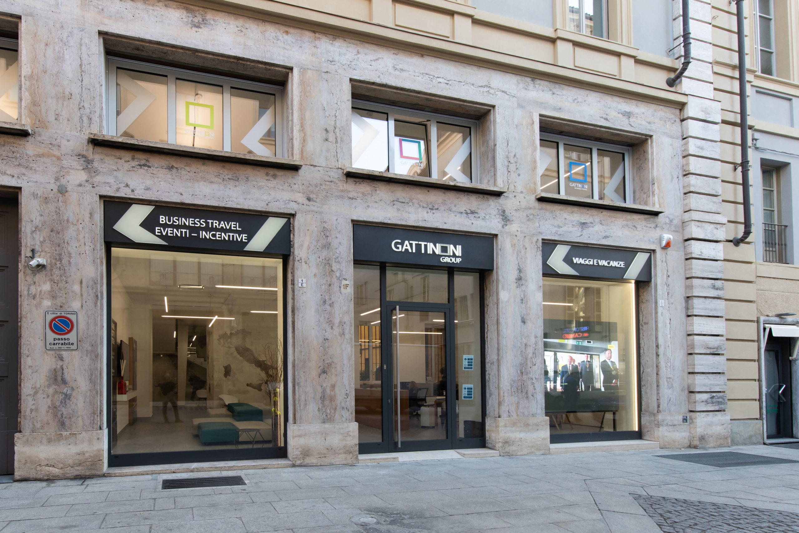 gattinoni travel ledwall vetrina 2.6 mm