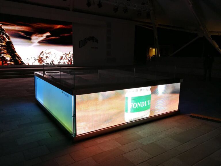 ledwall for chef desk