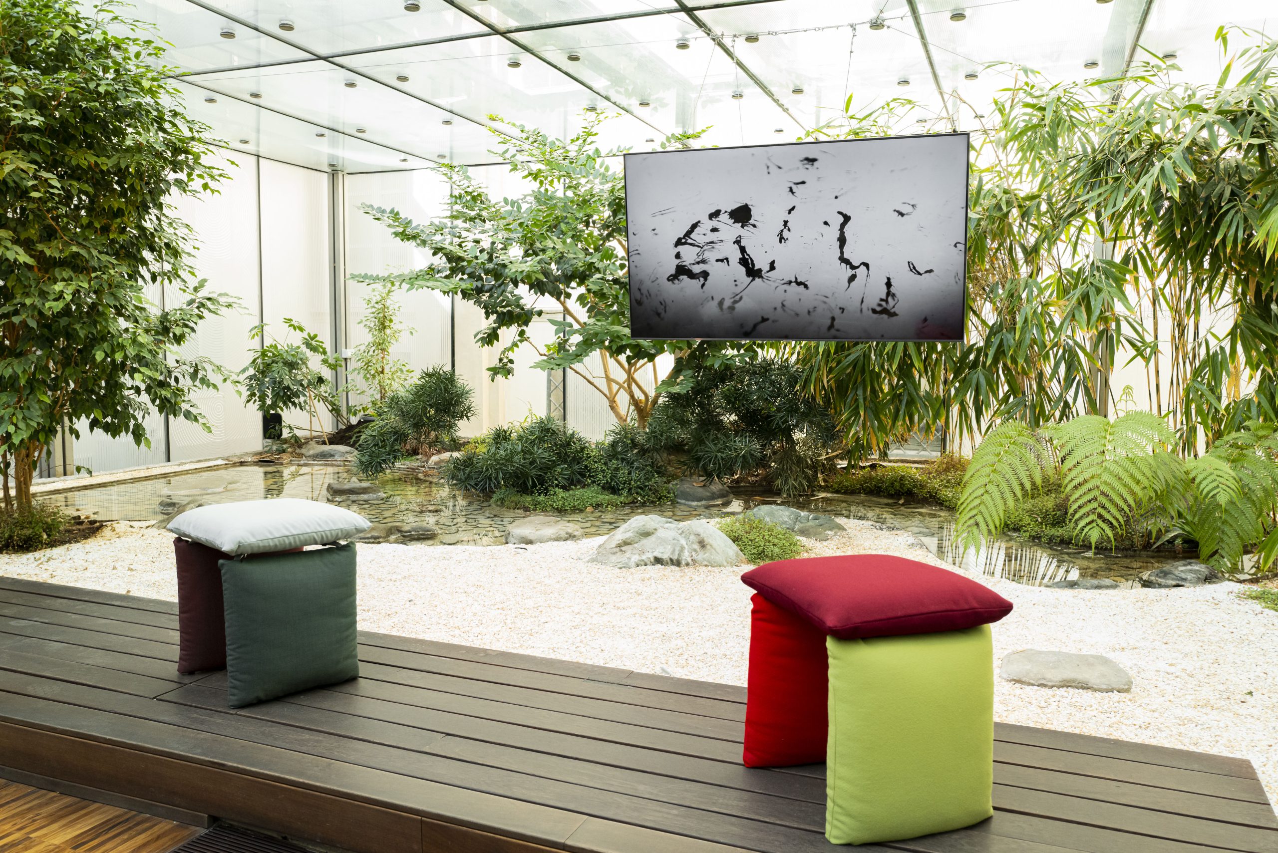 LedWall da interno sala meditazione