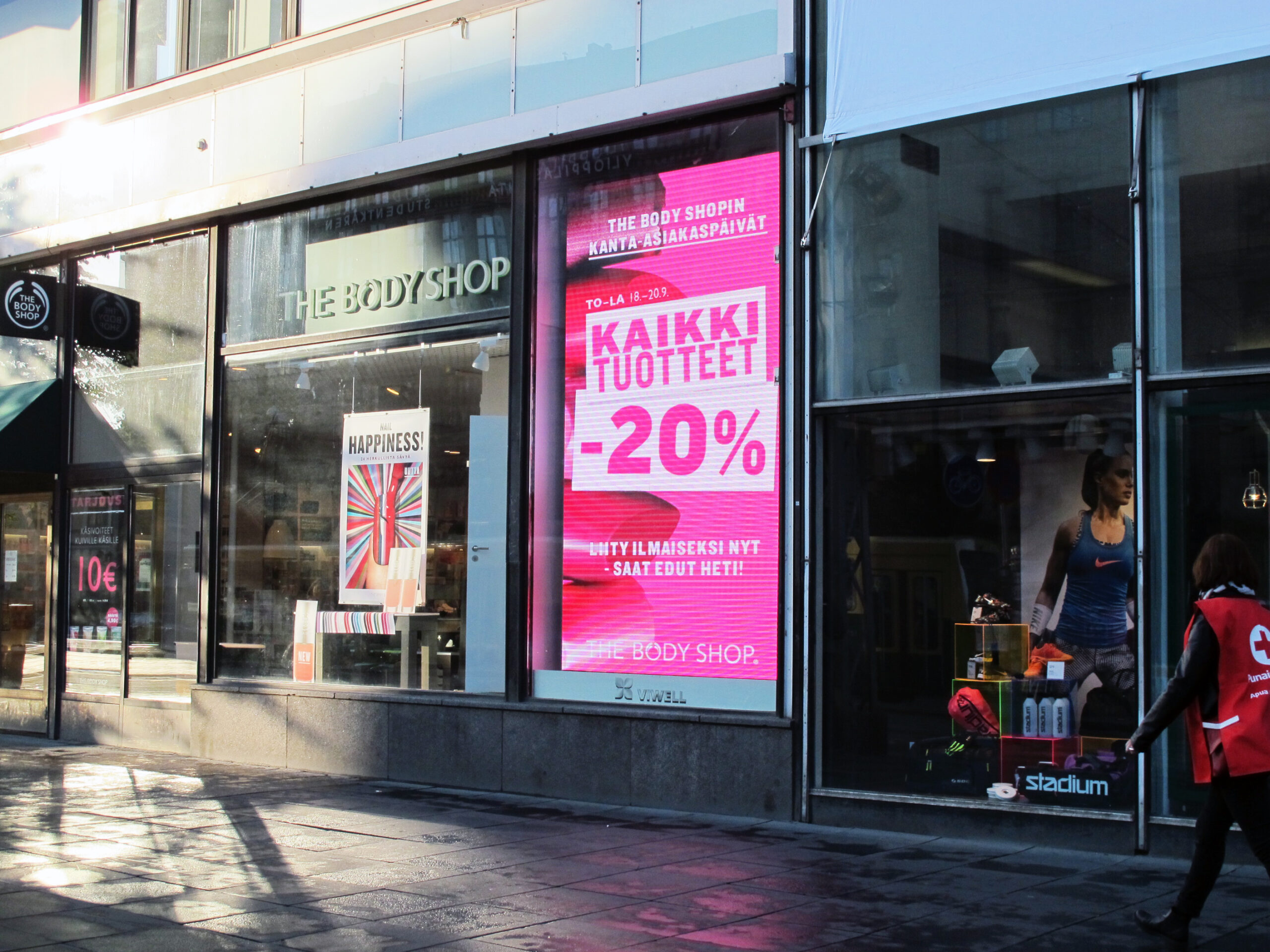shop window high brightness led display