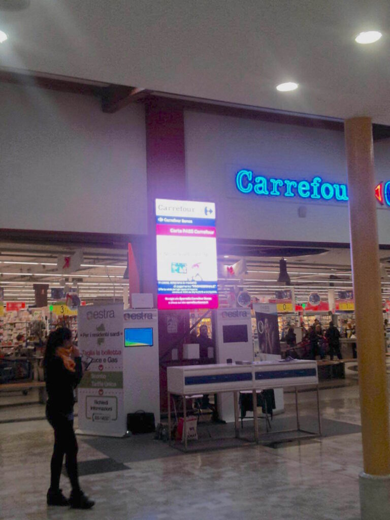 led display carrefour