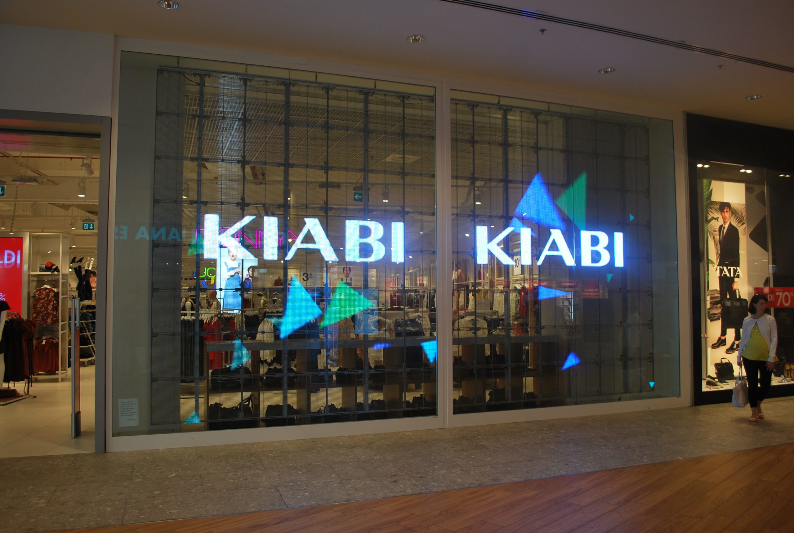 LedWall Kiabi Negozio