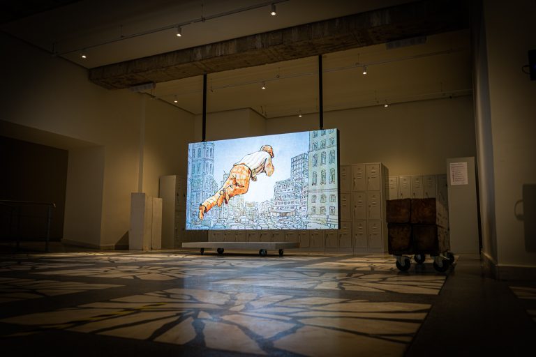 LedWall Museo Arte Nazionale Lituania