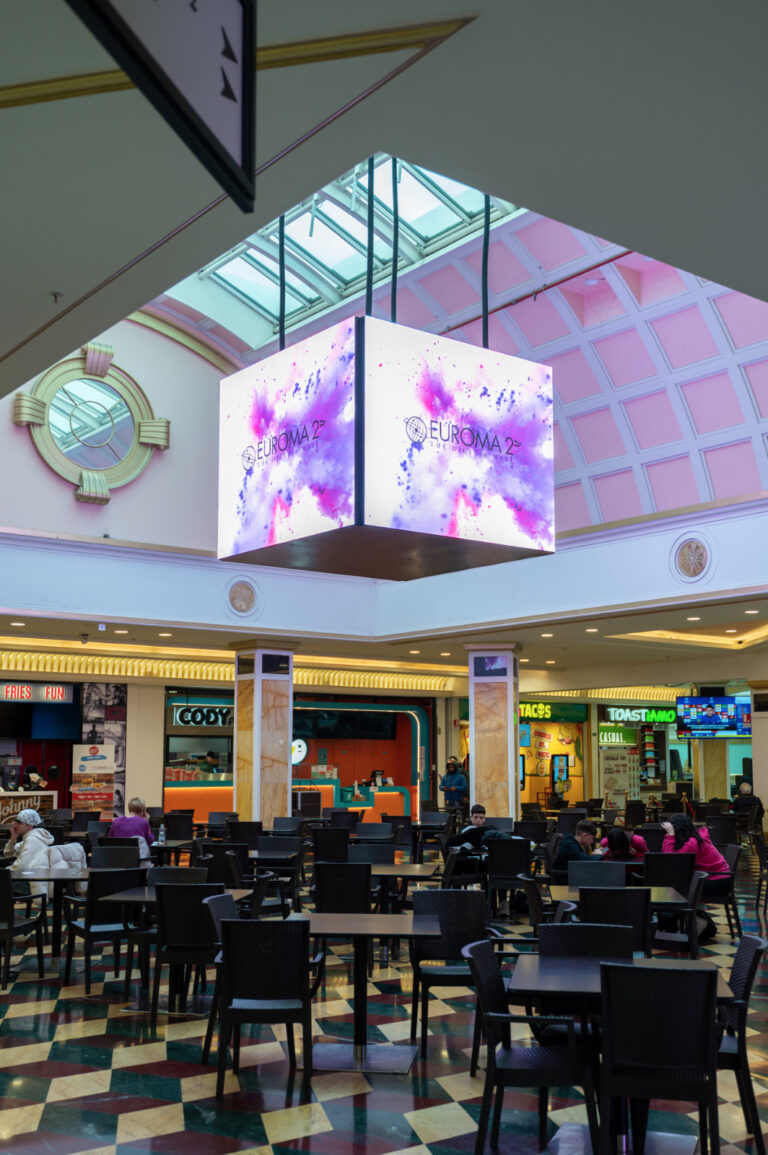 Led Wall centro commerciale euroroma2