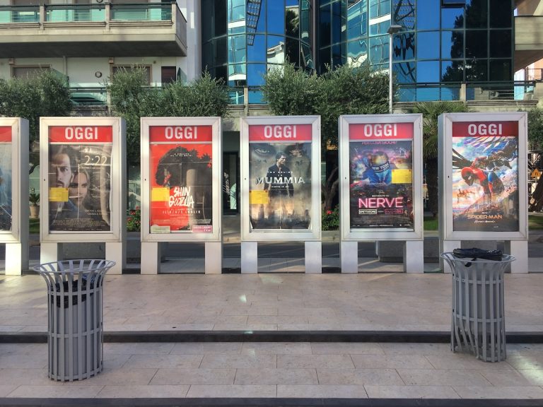 LedWall da esterno Riccione cinema