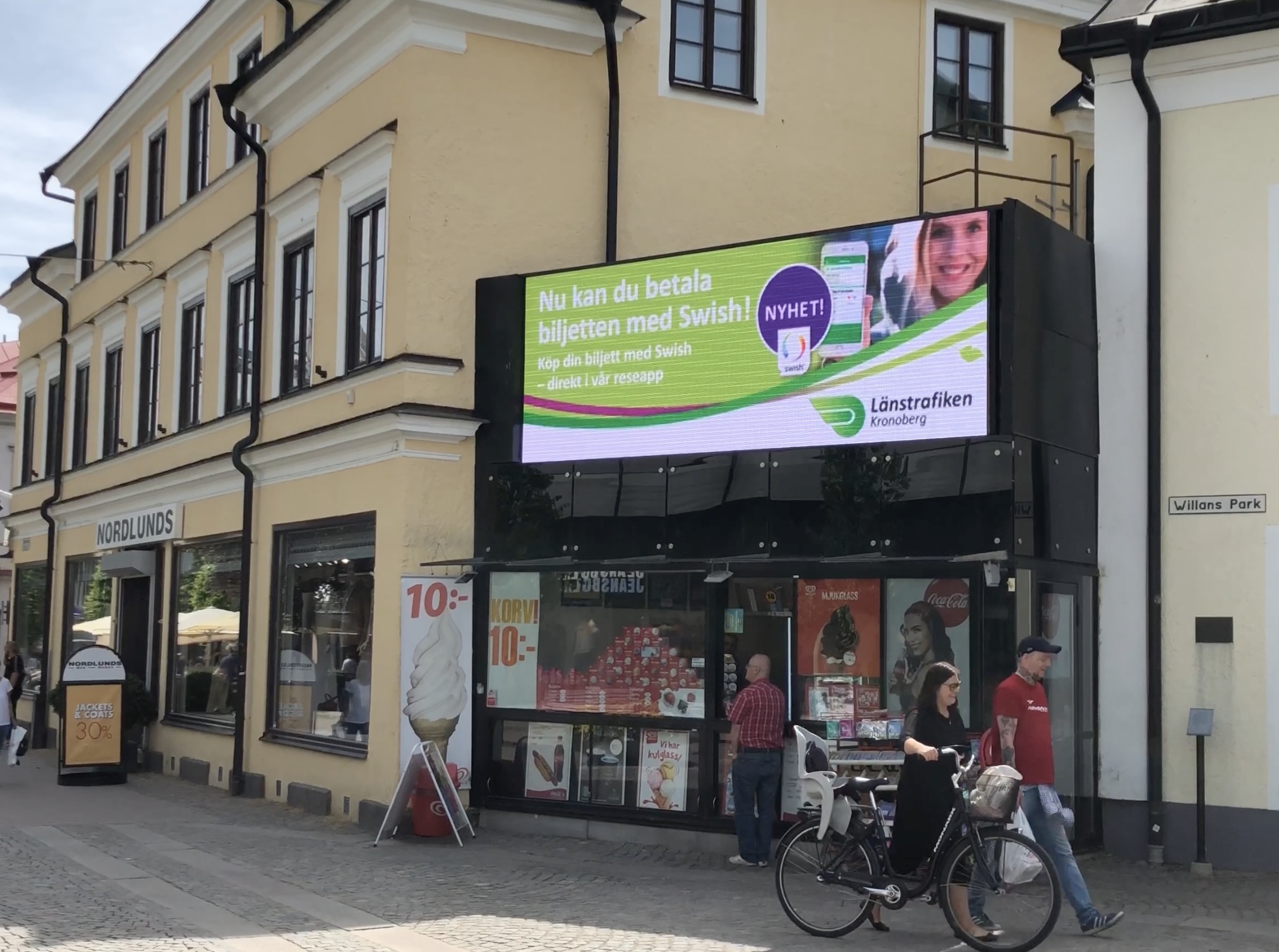 Maxischermo Led da esterno Svezia
