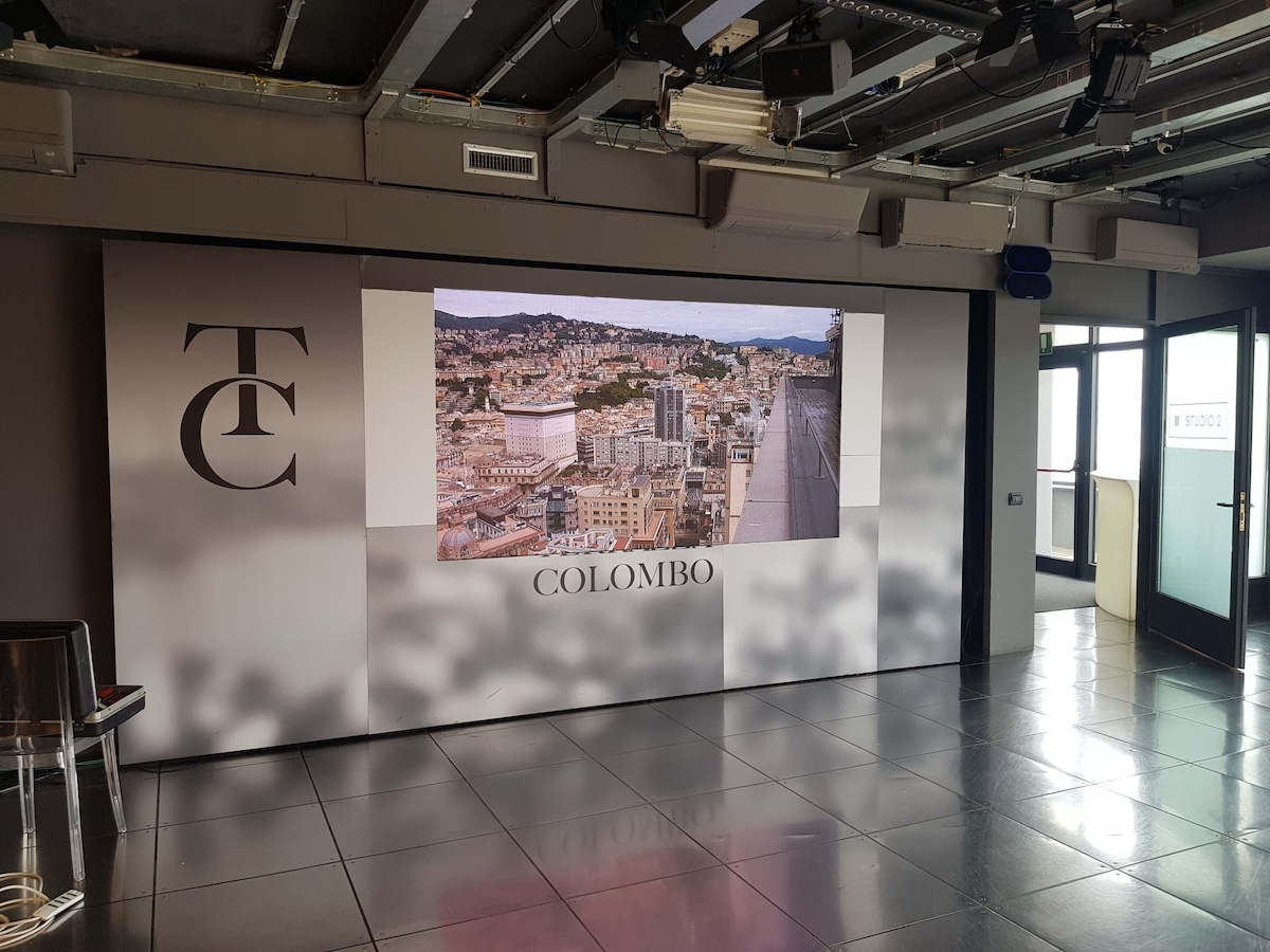 LedWall da interno Terrazza Colombo