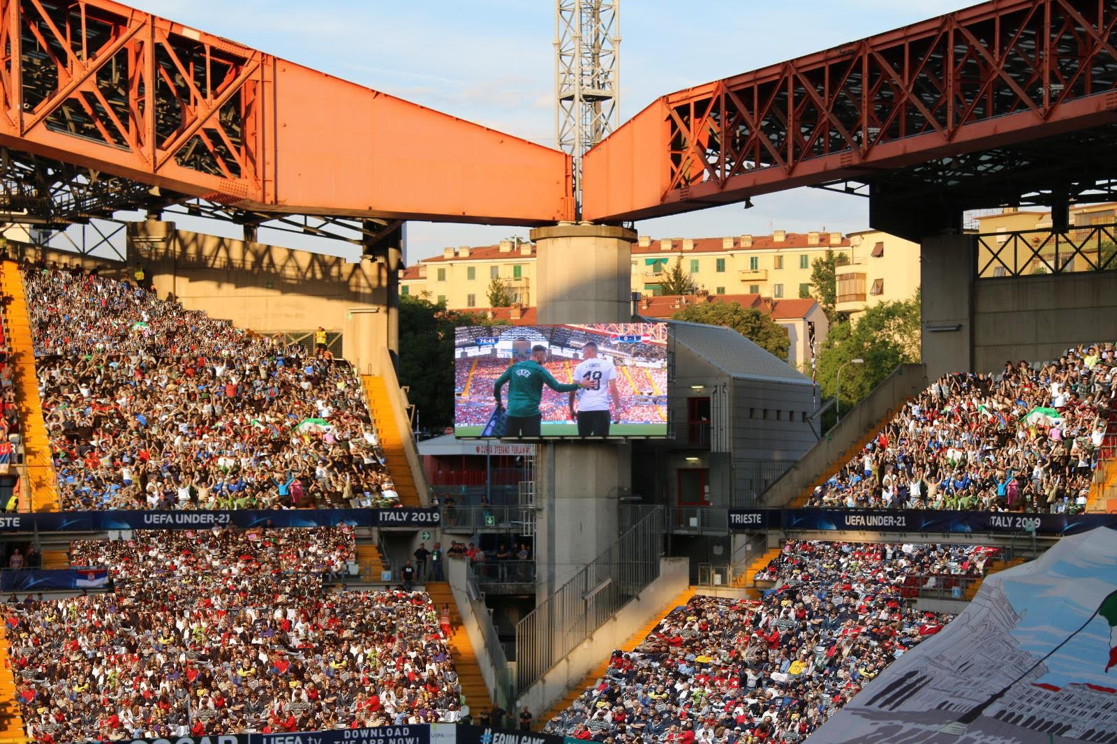 Maxischermo segnapunti Stadio Nereo Rocco - Trieste