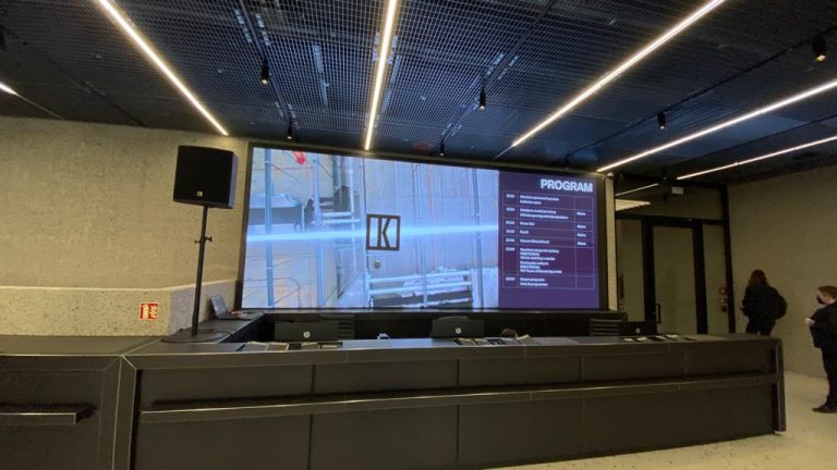 LedWall da interno reception