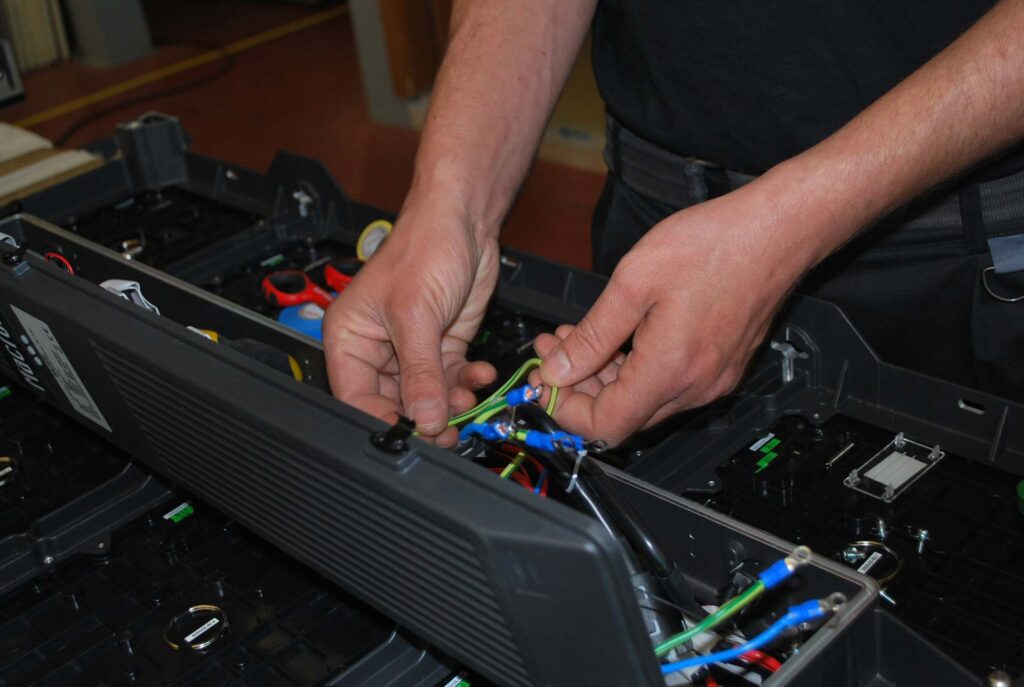 Assemblaggio LedWall