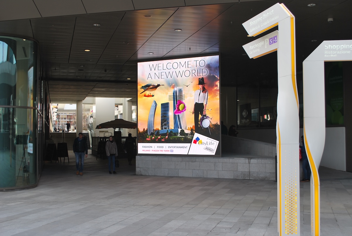 LedWall citylife milano