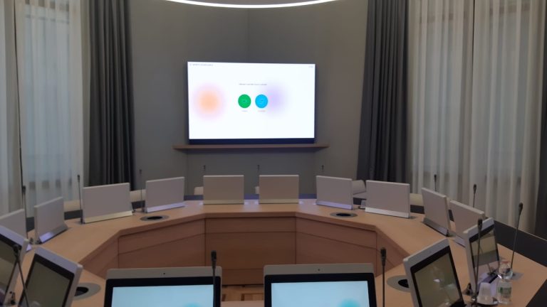 LedWall da interno sala conferenza