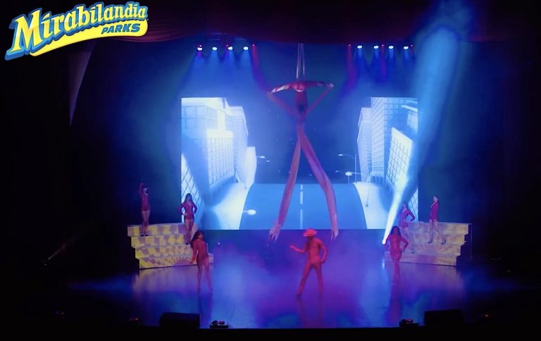 LedWall teatro mirabilandia