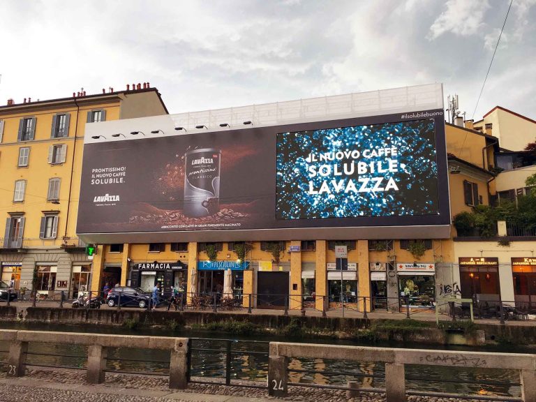 LedWall porta ticinese
