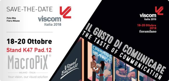 Viscom 2018 Macropix Viscom 2018 Macropix